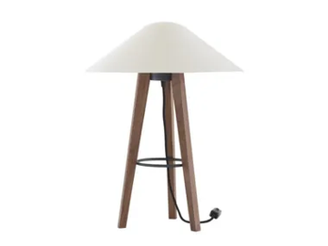 MELUSINE - LED steel and wood table lamp by Ligne Roset - view 2